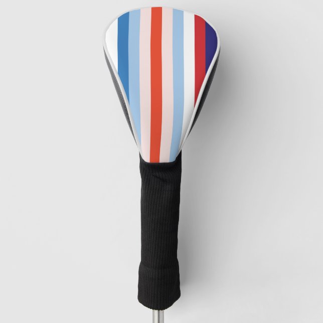 8 Farbkombination Golf Headcover (Vorderseite)