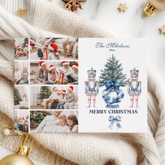 8 Foto Blue Chinoiserie Nutcracker Weihnachten (Von Creator hochgeladen)