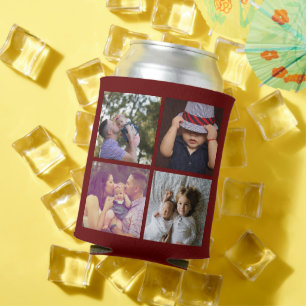 8 Foto Collage DIY Fun Personalisiert Dose Cooler Dosenkühler
