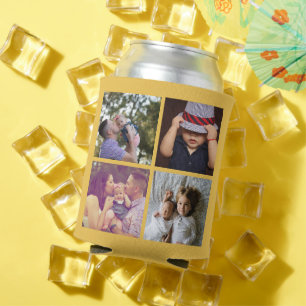 8 Foto Collage DIY Spaß Personalisiert Dosenkühler