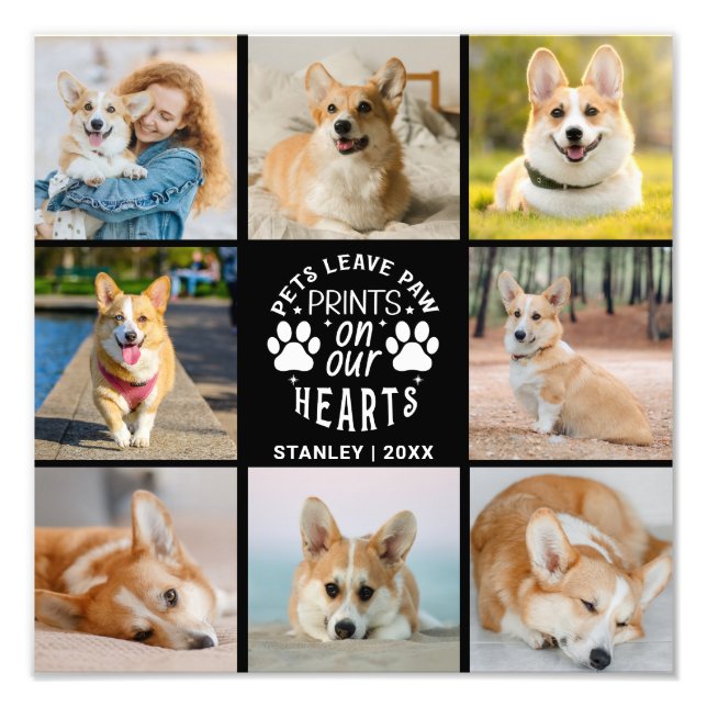 8 Foto Collage Erinnerung Foto Erweiterung (Vorne)