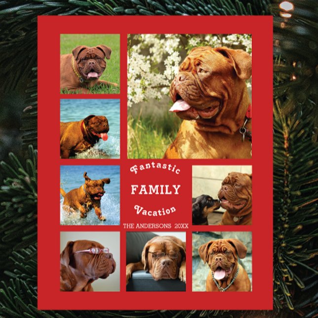 8 Foto der Bildfamilie ✨ benutzerdefinierte Erinne Fotoplatte (Christmas Gift Idea)