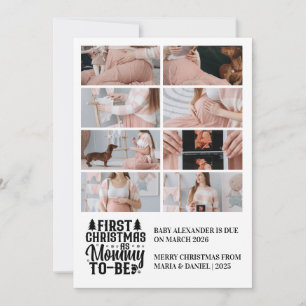 8 Foto Mommy zu Weihnachten Schwangerschaft