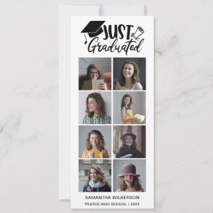 8 FotoCollage Just Graduated Class of 2023 Ankündigung