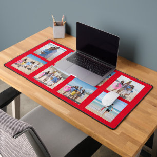 8 FotoCollage Personalisiert Schreibtischunterlage