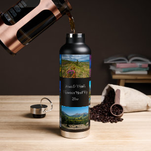 8 Fotovorlage personalisieren Textvakuum versiegel Trinkflasche
