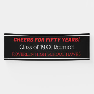 8 ft Banner! Jahr bearbeiten! Klassenwiedervereini Banner