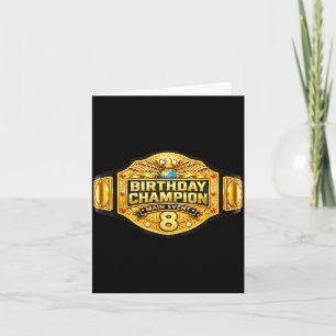 8. Geburtstag Ringer Geburtstag Ringer Champion Pa Karte