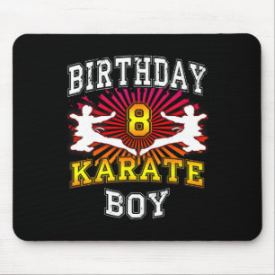 8. Geburtstagskind - Karate 8 Jahre Mousepad