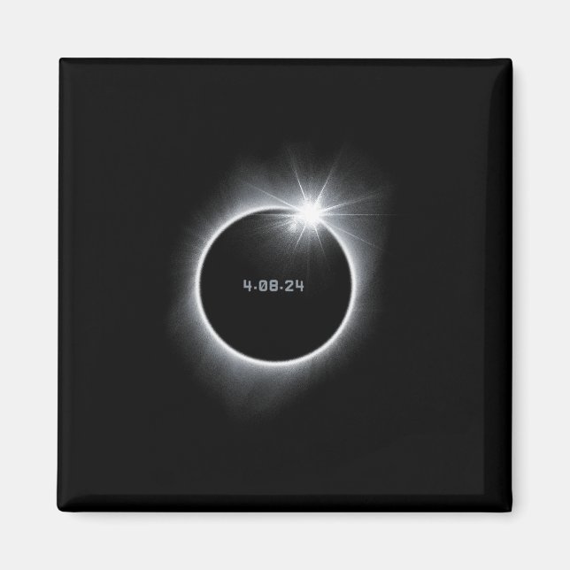 8 Gesamter Solaransatz 2024 Magnet (Vorne)