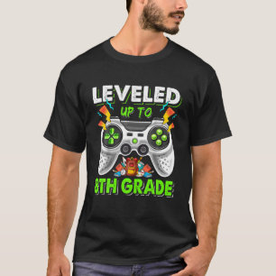 8. Grad entsperrtes Level-Up-Video-Spiel wieder au T-Shirt