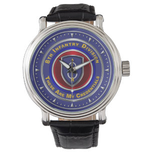 8. Infanterie-Division “Pathfinder” Andenken Armbanduhr