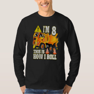 8 Jahre alter Betonmischwagen T-Shirt