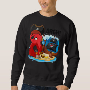 8 Jahre alter Piratenschiff Piraten Schiff Arr 8. Sweatshirt
