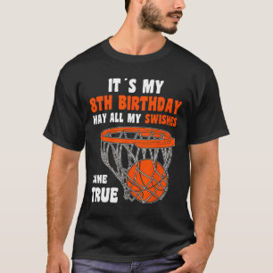 8 Jahre Altes Glück 8. Geburtstag Bysketbyll 8. Ge T-Shirt