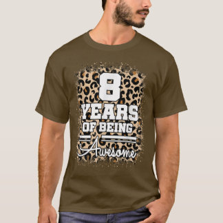 8 Jahre Phantastischer 8. Geburtstag Niedlicher Le T-Shirt