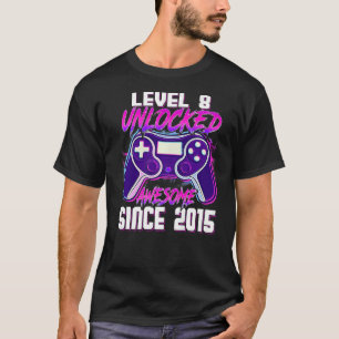 8-jähriger Junge Stufe 8 unverschlossen Phantastis T-Shirt
