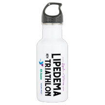 8. Jährliches Lipedemo Triathlon Wasser Flasche