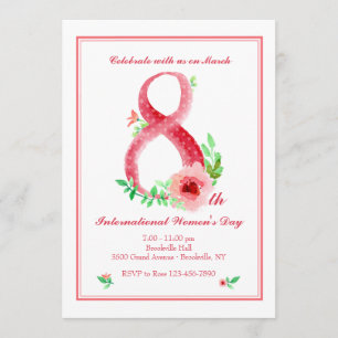 8 mars invitation du jour des femmes