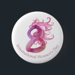 8. März der Tag der internationalen Frauen Button<br><div class="desc">Fügen Sie Ihre kundenspezifische Benennung diesem Entwurf, indem Sie die Kästen verwenden "redigieren dieser Entwurfsschablone" auf der rechten Seite des Einzelteils oder anklicken das Blau "besonders anfertigen es" Knopf, um den Text zu vereinbaren, ändern den Schriftart hinzu und Farben und zusätzliche Informationen oder Bilder diesem auch hinzuzufügen entwerfen. **** Für...</div>