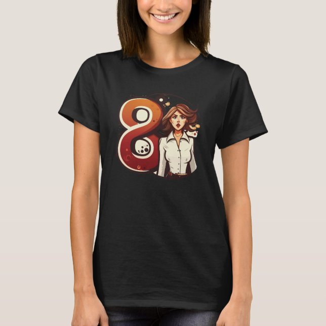 8 März Internationaler Frauentag T-Shirt (Vorderseite)