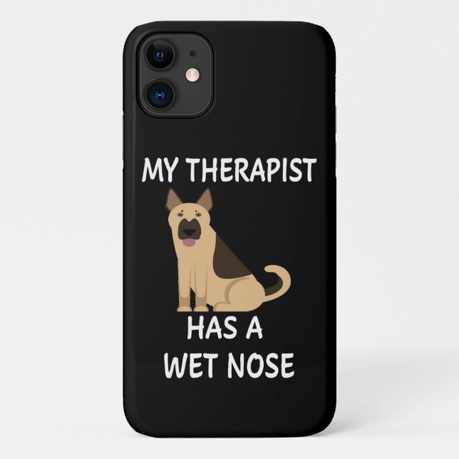 8 Mein Therapeut hat eine Nase Case-Mate iPhone Hülle (Rückseite)
