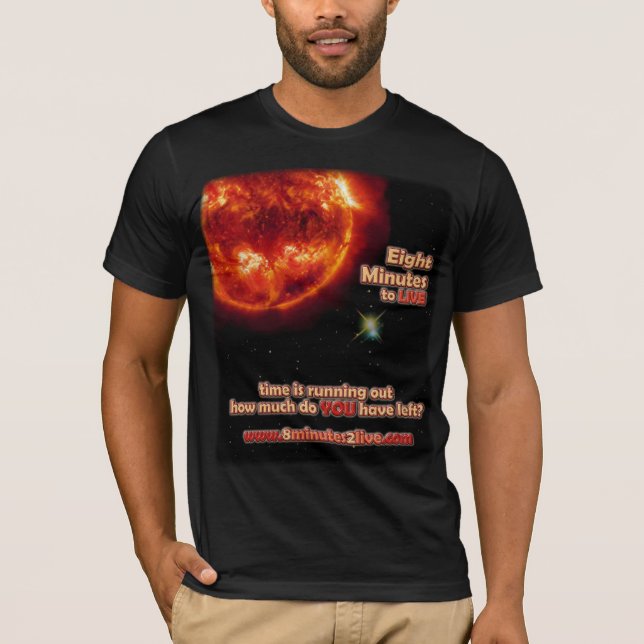 8 minutes 2 de vivant, le T-shirt (Devant)