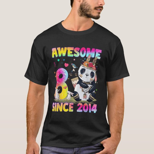 8 Ns Little Panda 8. T-Shirt (Vorderseite)