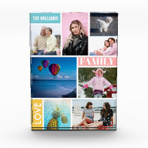 8 Personalisierter Fotoblock für benutzerdefiniert