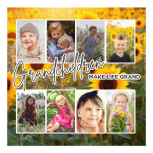 8 Photo "Grand-parents font la vie grand"