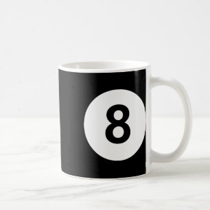8 Pool 8 Billard Faules Kostüm Halloween-Gruppe Ma Kaffeetasse