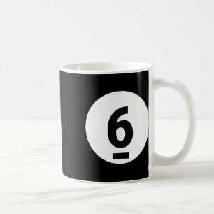 8 Pool Ball 6 Billiards KostümHalloween Gruppe Ma Kaffeetasse
