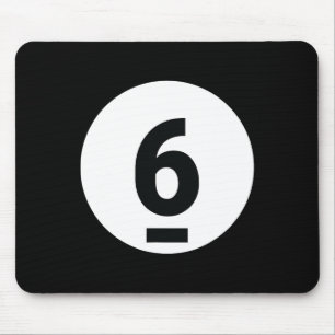 8 Pool Ball 6 Billiards KostümHalloween Gruppe Ma Mousepad