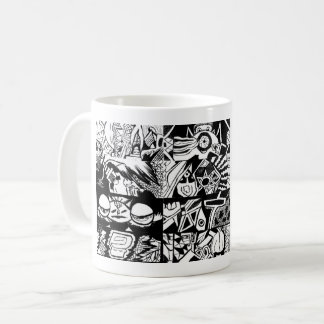8 Schattierungen der Angst Kaffeetasse