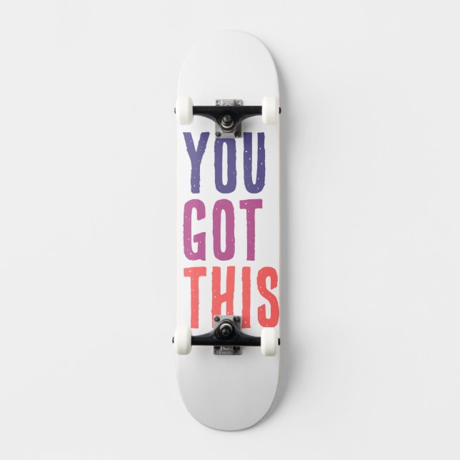  8" Skateboard-Deck Skateboard (Vorderseite)