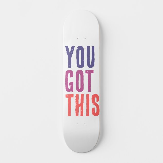  8" Skateboard-Deck Skateboard (Vorderseite)