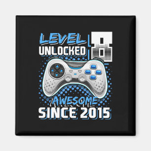 8 Unlocks Phantastisch 2015 Videospiel 8. Geburtst Magnet