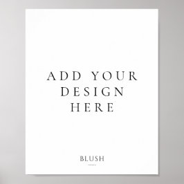 8"x10" Plakatunterdruck Poster