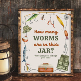 8 x 10 Zoll Schätzung wie viele Fischereizeichen