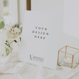 8 x 10 Zoll Sockelschild