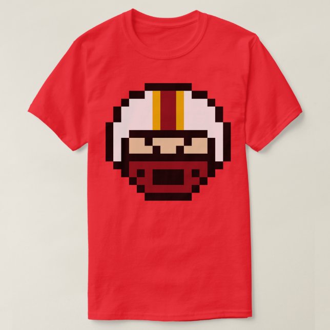 8Bit Helmet Monroe TShirt (Design vorne)