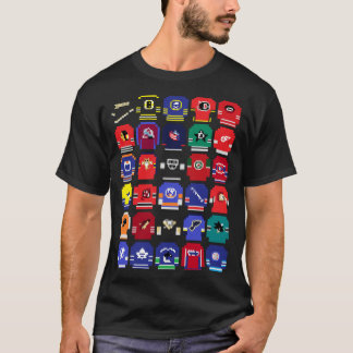 8Bit Hockey-Trikots T-Shirt