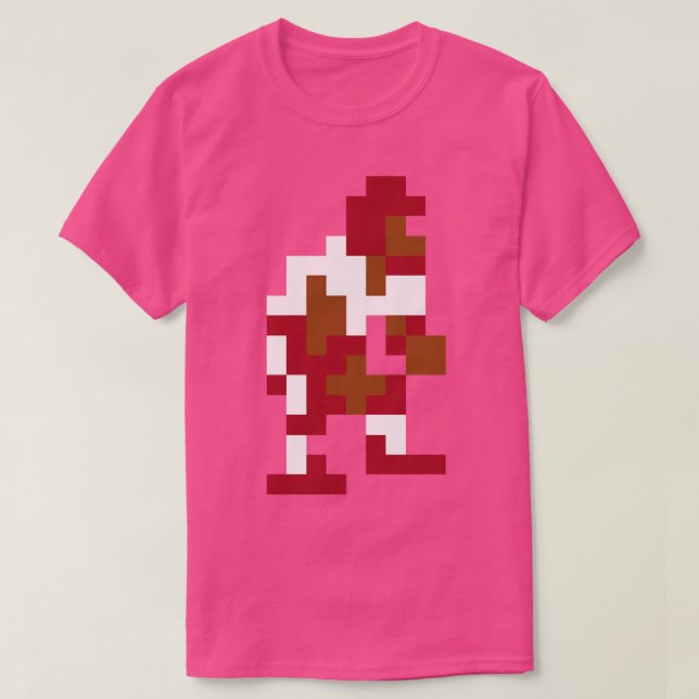 8Bit Linebacker Alabama TShirt (Design vorne)