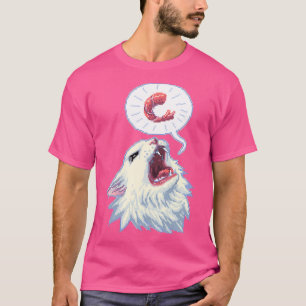 8bit Shrimpin Thurston die Katze T-Shirt
