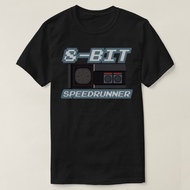 8Bit Speedrunner 6 T-Shirt (Design vorne)