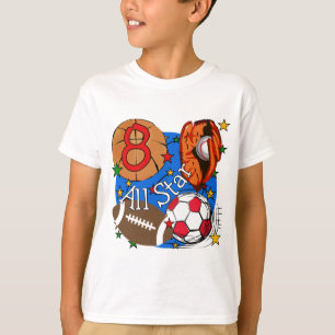 8èmes T-shirts et cadeaux d'anniversaire d'All