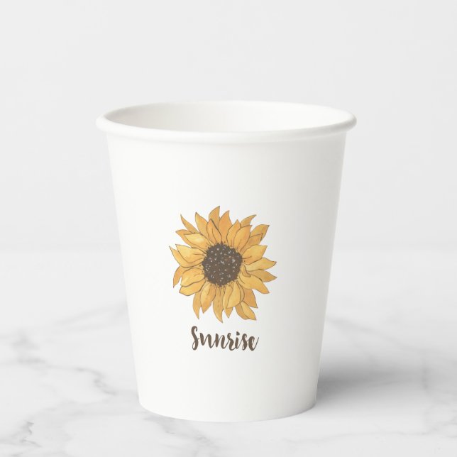 8oz Paper Cup Pappbecher (Vorderseite)