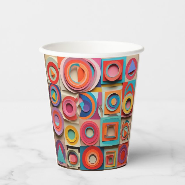 8oz Paper Cup Pappbecher (Vorderseite)