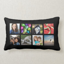8p-1, Coussin de Collage de photos personnalisé Lu