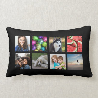8p-1, Coussin de Collage de photos personnalisé Lu